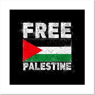 FREE PALESTINE Posters and Art